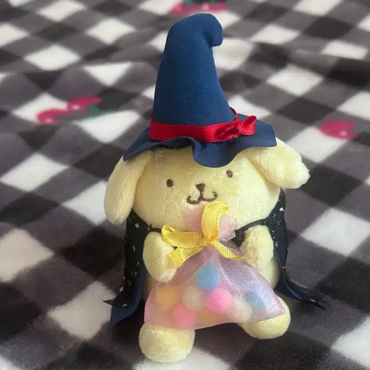 [BUNJANG] Sanrio Pompompurin Cafe Limited Halloween Wizard Mascot / 초레어 산리오 폼폼푸린 카페 한정 할로윈 핼러윈 마법사 마스코트