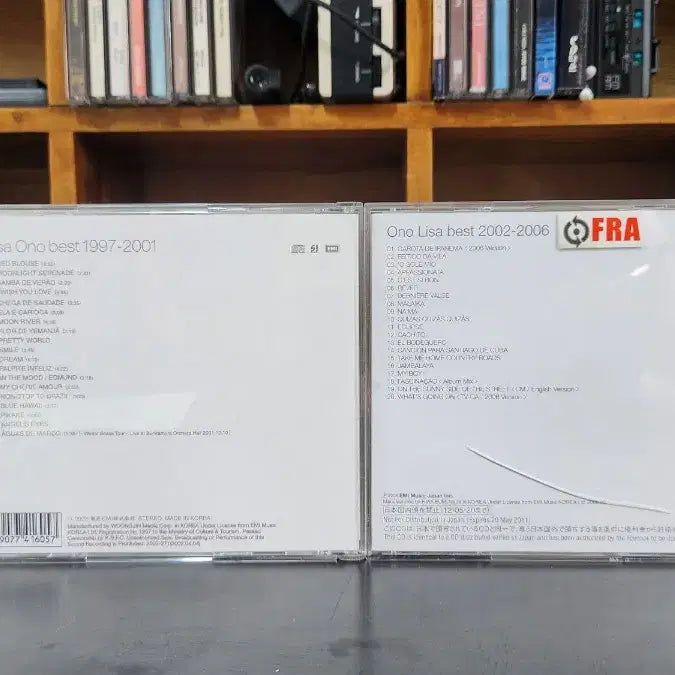 [BUNJANG] Lisa Ono Best CD 1997-2001 / 2002-2006 / 리사 오노 베스트 CD 1997-2001 / 2002-2006