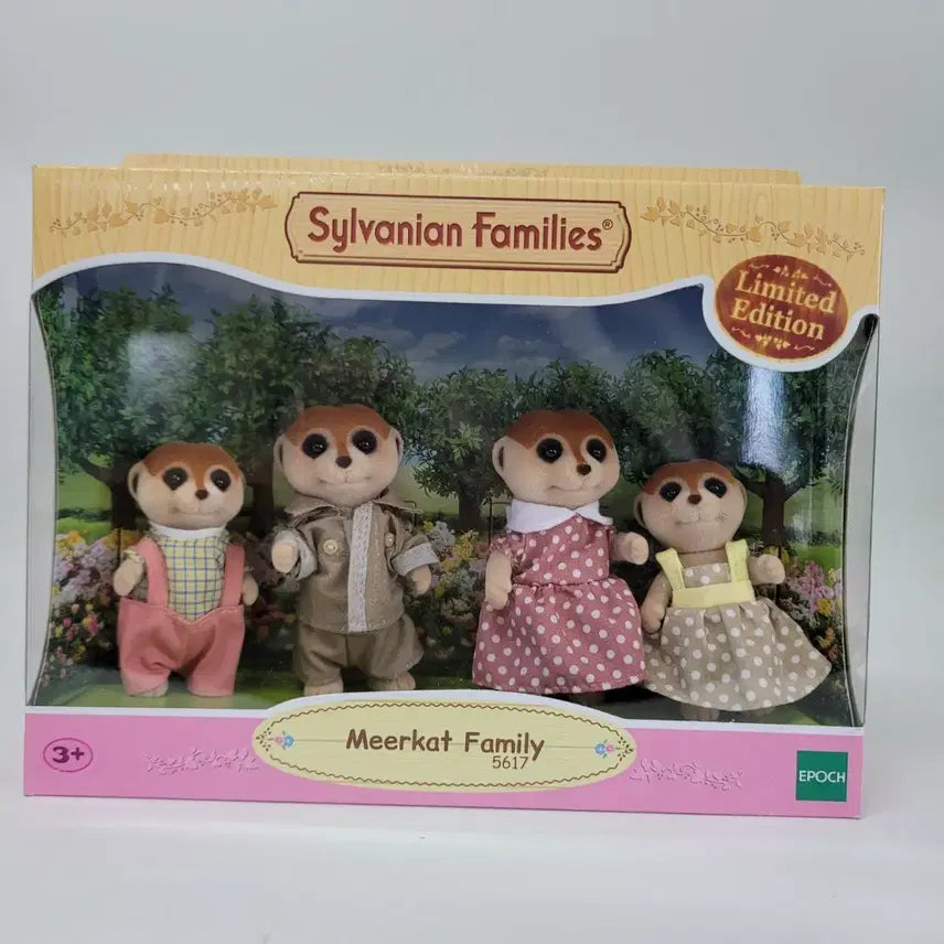 [BUNJANG] Sylvanian Families Meerkat Family Limited Edition Bundle Set / 단종)실바니안 미어캣가족 리미티드 에디션 일괄