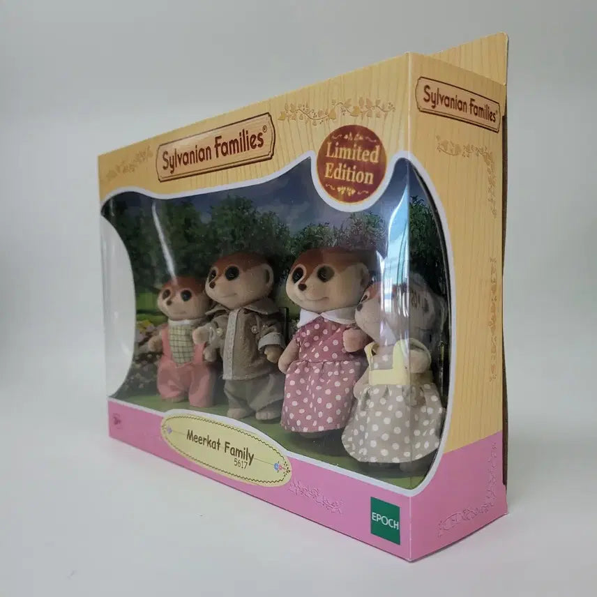 [BUNJANG] Sylvanian Families Meerkat Family Limited Edition Bundle Set / 단종)실바니안 미어캣가족 리미티드 에디션 일괄
