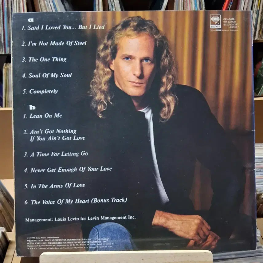 [BUNJANG] Michael Bolton The One Thing LP / 민트 마이클 볼튼 The One Thing LP