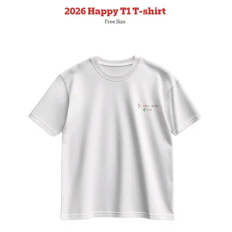 [BUNJANG] Happy T1 2026 Short-Sleeve T-Shirt / 2026 Happy T1 반팔티 해피티원