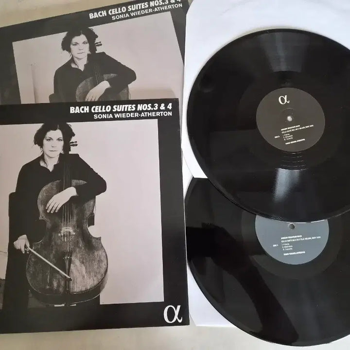 [BUNJANG] Johann Sebastian Bach Cello Suites Nos. 3 &amp; 4 Sonia Wieder-Atherton 2LP Limited Edition Vinyl / 바흐 소니아 위더 아서톤 엘피판매