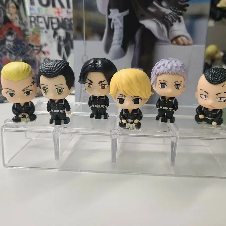 [BUNJANG] Tokyo Revengers Doman Formation Chibi Gacha Full Set Mikey Baji Kazutora / 도쿄 리벤져스 도리벤 도만 결성 치비 가챠 풀세트 마이키 바지 카즈토라