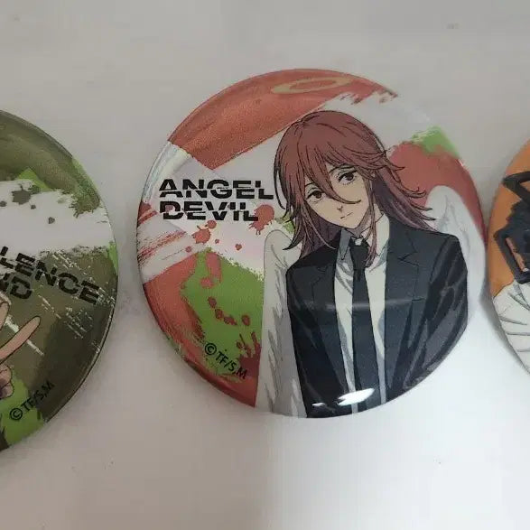 [BUNJANG] Chainsaw Man 3-Piece Badge Bundle Set / 체인소맨 뱃지 3종 일괄
