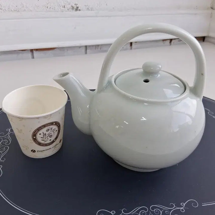 [BUNJANG] White Porcelain Teapot / 백자 주전자