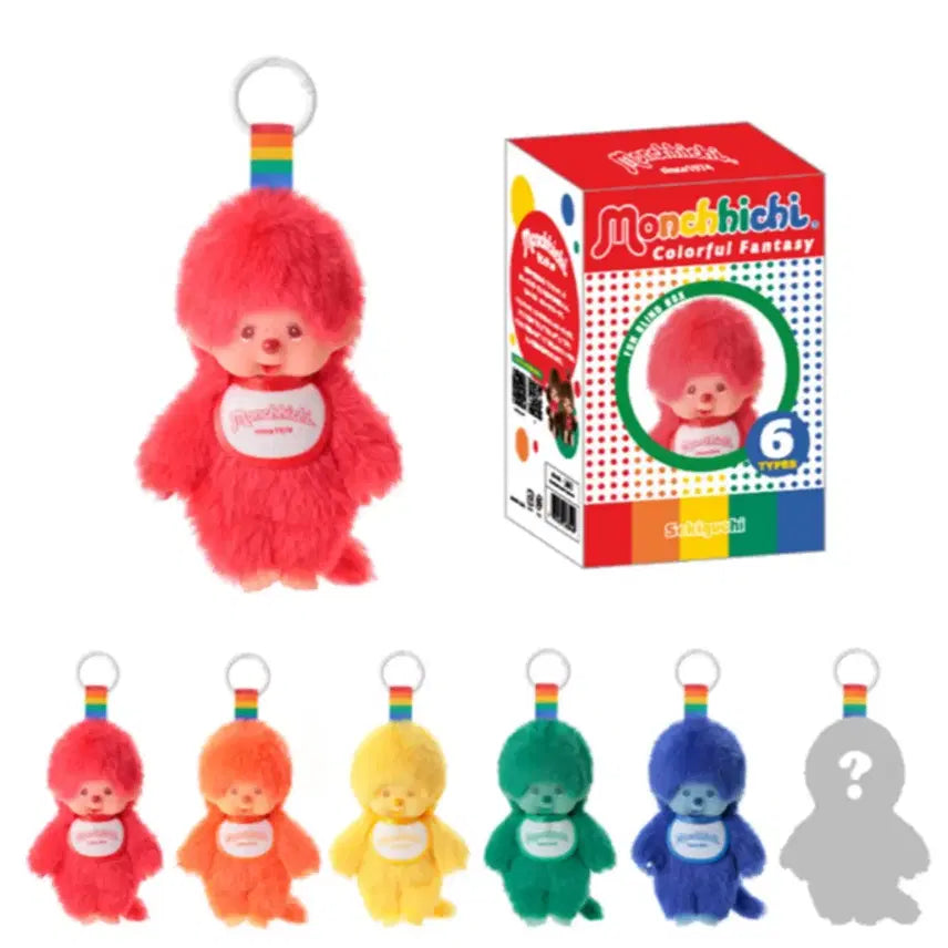 [BUNJANG] Monchhichi Colorful Full Box Sealed / [미개봉] 몬치치 컬러풀 풀박스