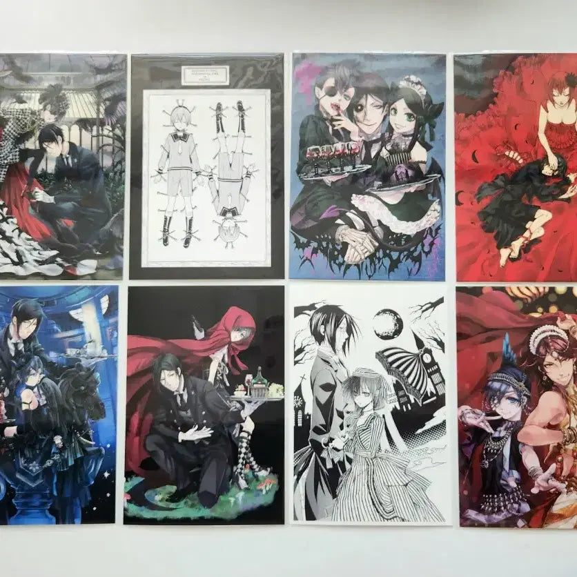 [BUNJANG] Black Butler Ciel Phantomhive Postcard Set / 흑집사 시엘 엽서