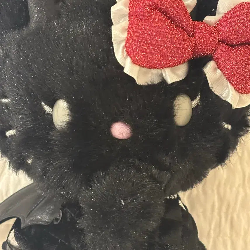 [BUNJANG] Sanrio Angel/Devil Kitty Mascot Plush - Devil Kitty / 산리오 천사악마 천악키티 마스코트 인형 악마 키티