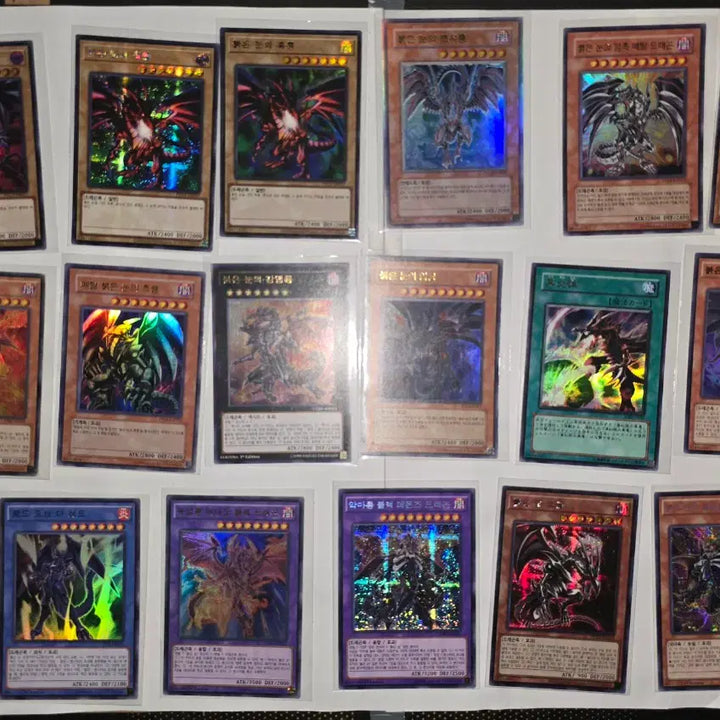 [BUNJANG] Yu-Gi-Oh! Blue-Eyes White Dragon &amp; Red-Eyes Black Dragon Bundle / 유희왕 푸른눈의 백룡 붉은눈의 흑룡 일괄 판매합니다.