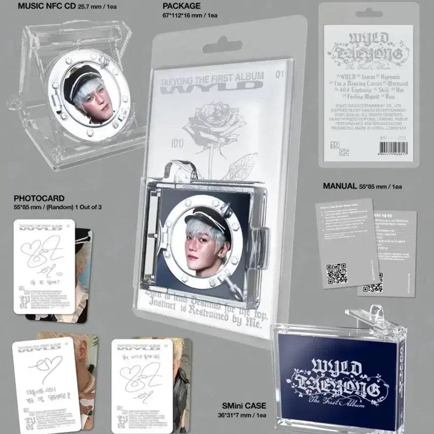[BUNJANG] NCT Taeyong WYLD SMini Version Album Sealed / 엔시티 태용 WYLD 와일드 스미니 smini 버전 앨범 미개봉