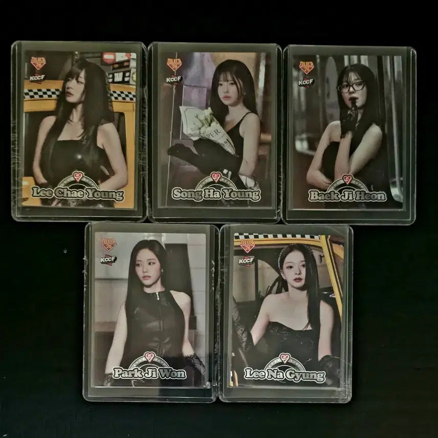 [BUNJANG] fromis_9 Fanbox 5 + KCCF Promo Cards / 프로미스나인  팬박스 5개+ KCCF 프로모 카드. fromis9