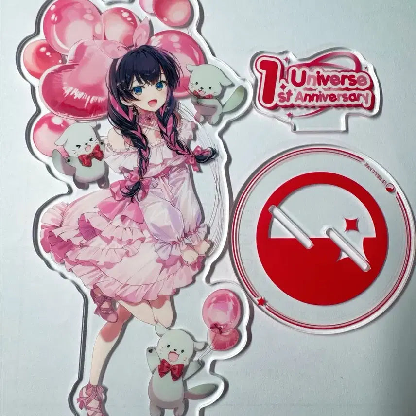 [BUNJANG] Stellive Shirayuki Hina 1st Anniversary Acrylic Stand / 스텔라이브 시라유키 히나 1주년 아크릴 스탠드