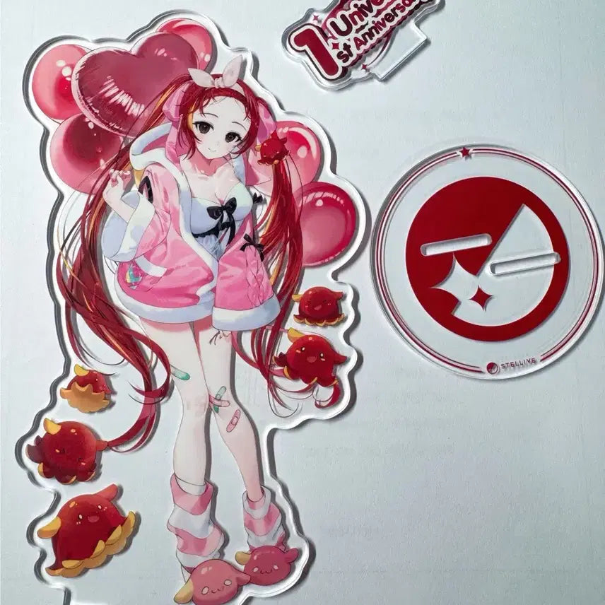 [BUNJANG] Stellive 1st Anniversary Akane Rize Acrylic Stand / 스텔라이브 1주년 아카네 리제 아크릴 스탠드 판매합니다.
