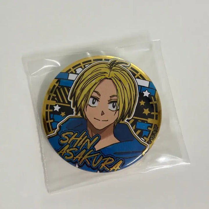 [BUNJANG] EAKI Sakamoto Days Asakusa Golden Frame Can Badge (Sealed) / (미개봉) EAKI 사카모토데이즈 아사쿠사 신 금장 캔뱃지