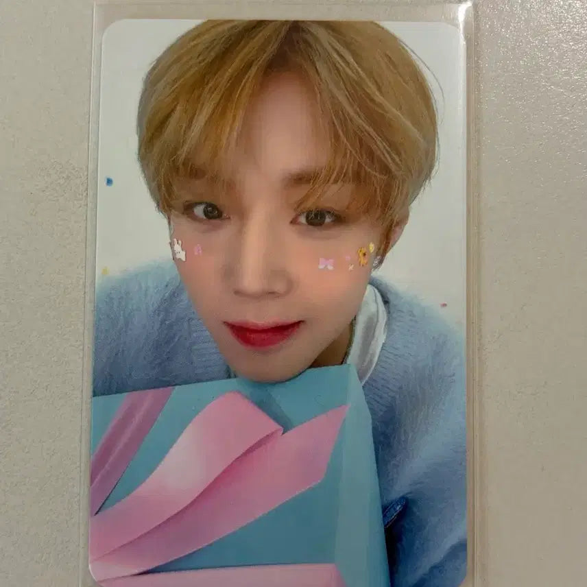 [BUNJANG] Park Ji Hoon 2025 Birthday Bead Keyring Photocard / 박지훈 2025 생일 비즈 키링 포카 양도