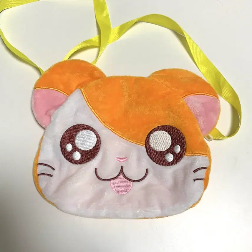 [BUNJANG] Hamtaro Face Pouch/Bag / 방가방가햄토리 페이스 파우치/가방