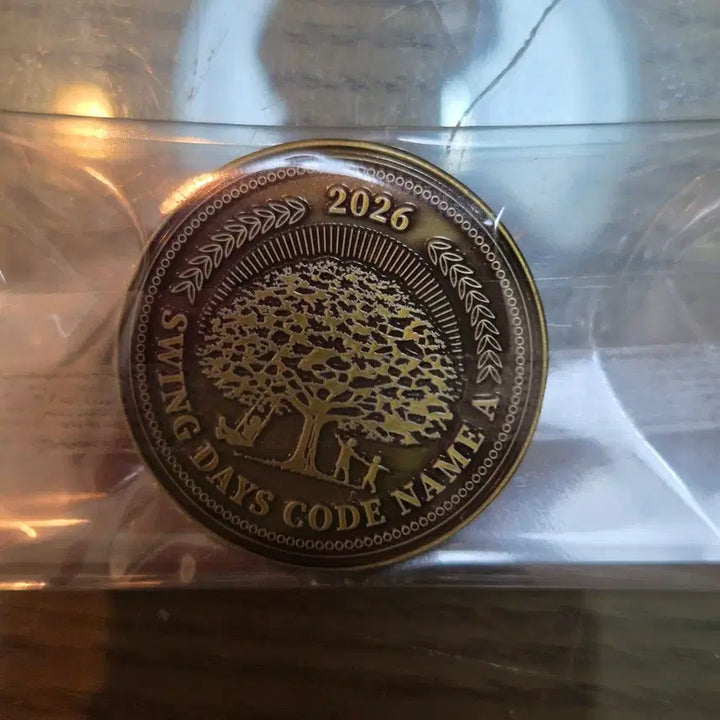 [BUNJANG] Swing Days Commemorative Coin Badge / 스윙데이즈 기념주화 뱃지