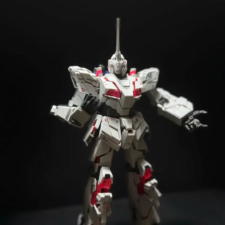 [BUNJANG] MG Unicorn Ver.Ka Custom Build with Reinforced Joints and Articulated Hands / [급처/관절보강] MG 유니콘 버카 관절개조+가동손 완성작
