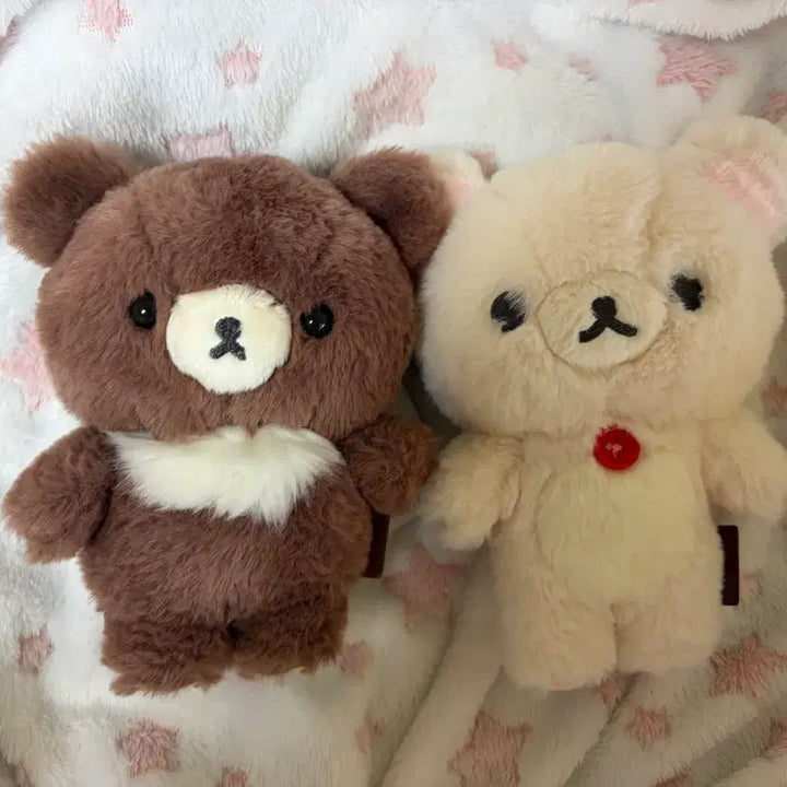 [BUNJANG] Rilakkuma "Wonderful House" Korilakkuma &amp; Kogumape, Bundle Set Plush Dolls (S Size) / 일괄)리락쿠마 멋진집 코리락쿠마 코구마 s사이즈 누이구루미