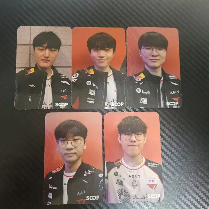 [BUNJANG] T1 MSI Soop Photocard 5 Types / t1 msi soop 포토카드 5종