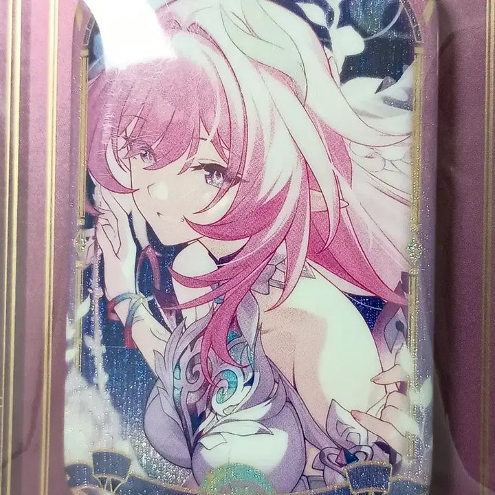 [BUNJANG] Honkai Star Rail Kirine Prism Badge Square Glitter Badge / 하루할인)붕괴 스타레일 기억의 프리즘 키레네 미호요 공굿 글리터 배지