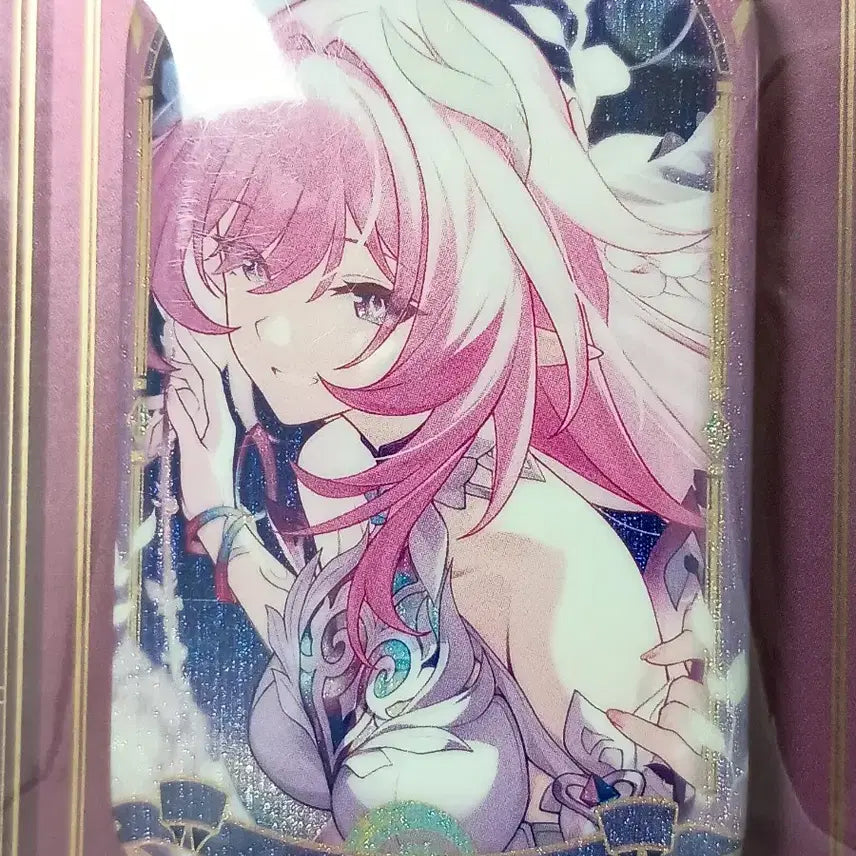 [BUNJANG] Honkai Star Rail Kirine Prism Badge Square Glitter Badge / 월말할인)붕괴 스타레일 기억의 프리즘 키레네 배지 미호요 정품