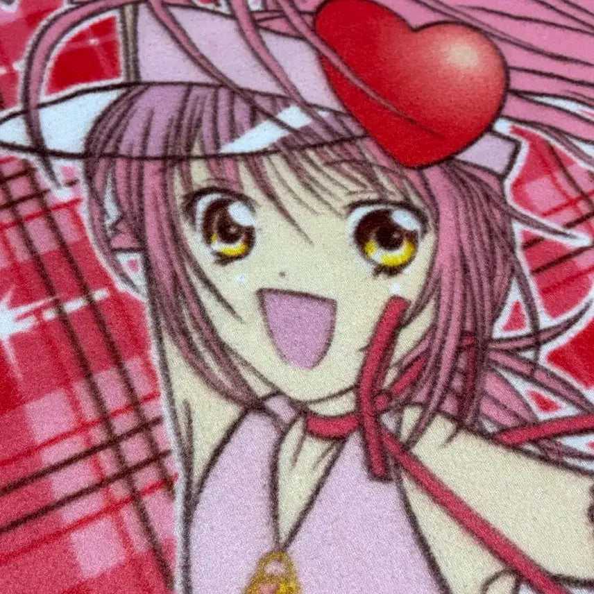 [BUNJANG] Shugo Chara! Fleece Blanket / 고전문구 캐릭캐릭체인지 담요