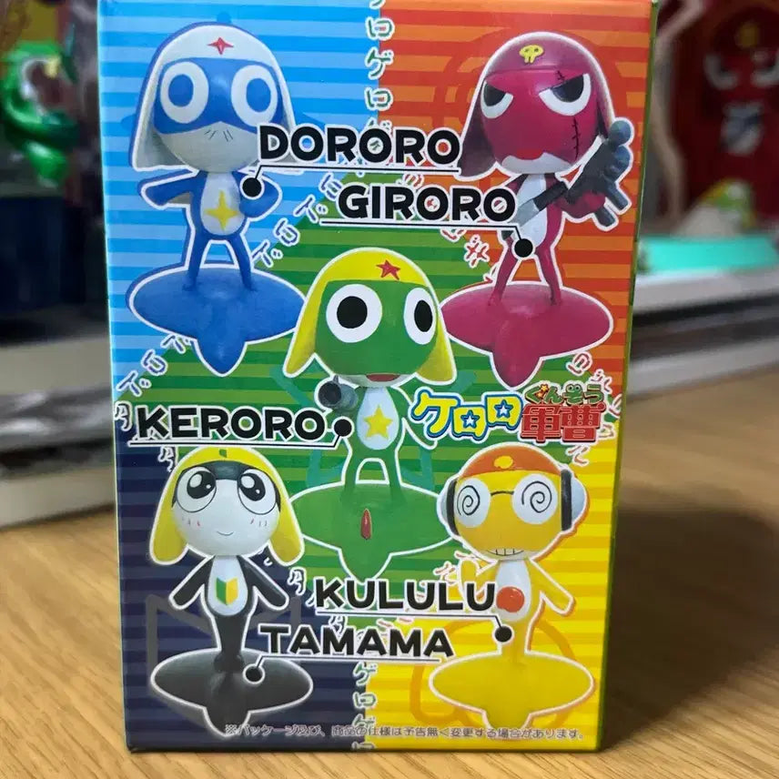 [BUNJANG] Sergeant Frog Kururu Swing Head Figure (Vintage) / 개구리중사 케로로 스윙헤드 쿠루루 피규어 고전