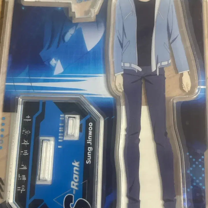 [BUNJANG] Solo Leveling Sung Jin Woo S-Class Acrylic Standee (Sealed) / 나 혼자만 레벨업 성진우 아크릴 스탠드 s랭크 미개봉