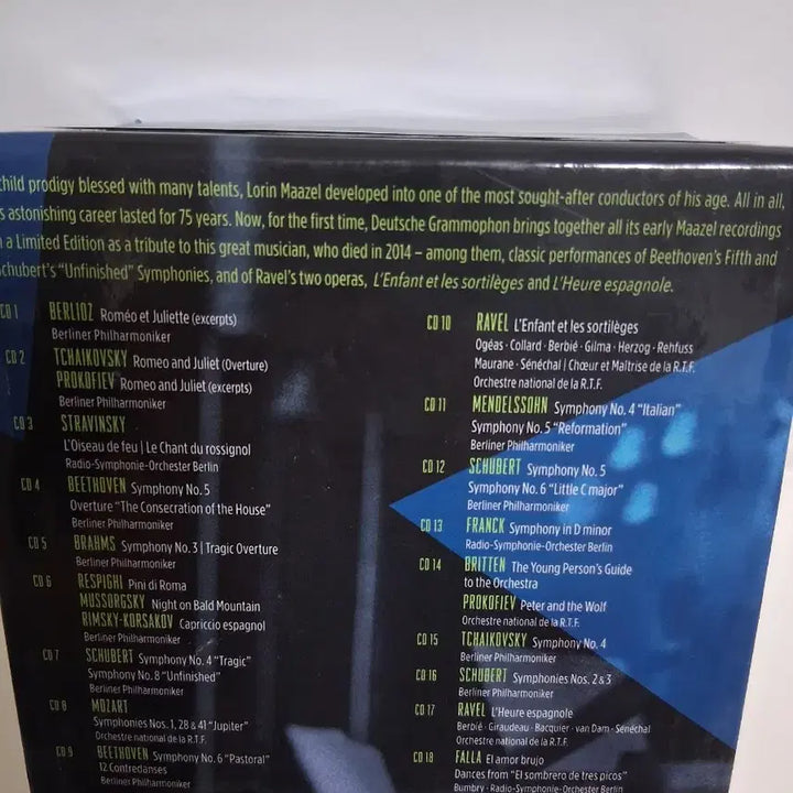 [BUNJANG] Lorin Maazel Deutsche Grammophon Early Recordings CD Box Set / 로린 마젤 모든 초기 음반 (도이체 그라모폰)