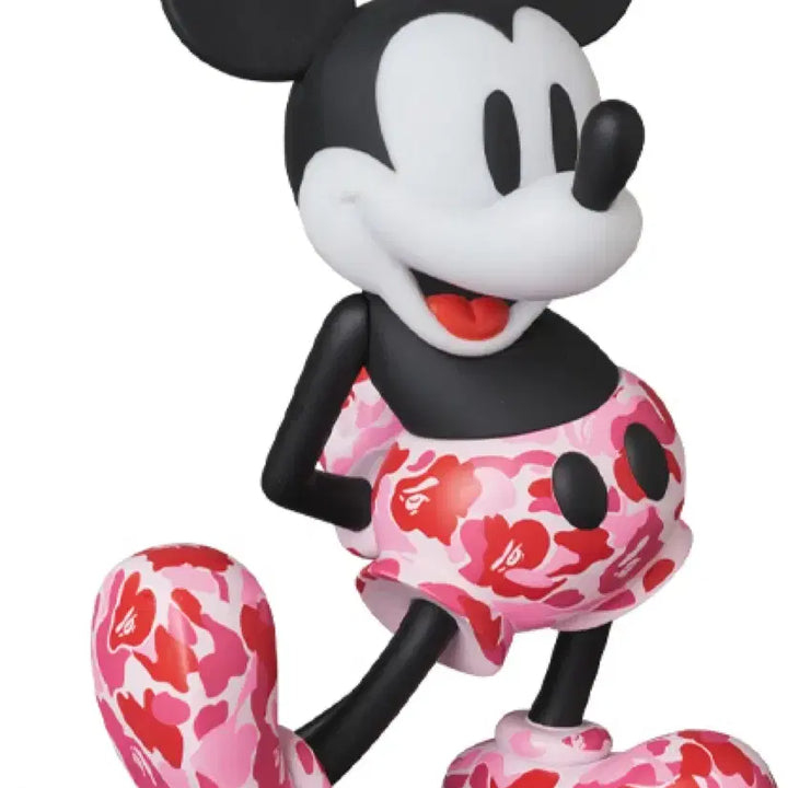 [BUNJANG] Bape x Mickey Mouse 90th Anniversary Figure Red Camo / Bape x Mickey mouse 90th Anniverary 피규어
