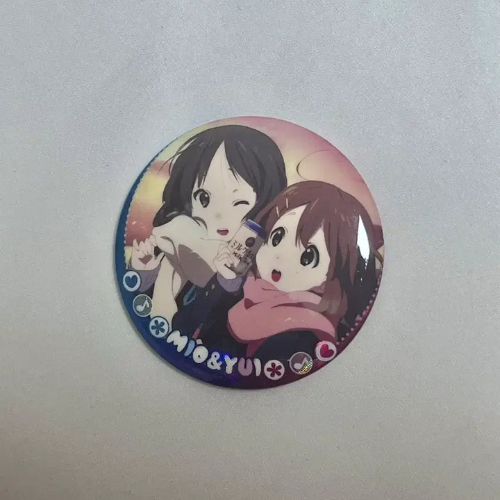 [BUNJANG] K-On! Mio Akiyama Yui Hirasawa Can Badge Set / 케이온 미오 유이 캔뱃지