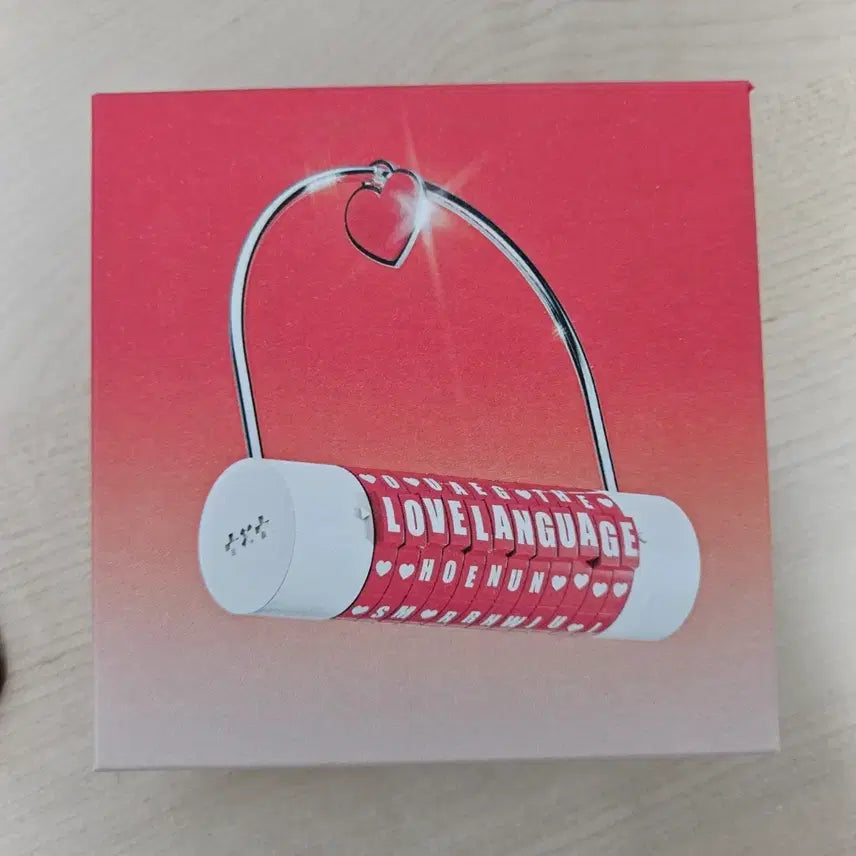 [BUNJANG] TXT Lovey Dovey Lock Album NFC Photocard Holder / (포카x)투바투 러브랭귀지 NFC 자물쇠 앨범