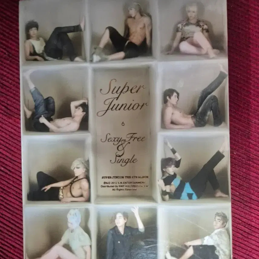 [BUNJANG] Super Junior Sexy, Free &amp; Single Autographed Album / 슈퍼주니어 Sexy, Free &amp; Single 친필사인반