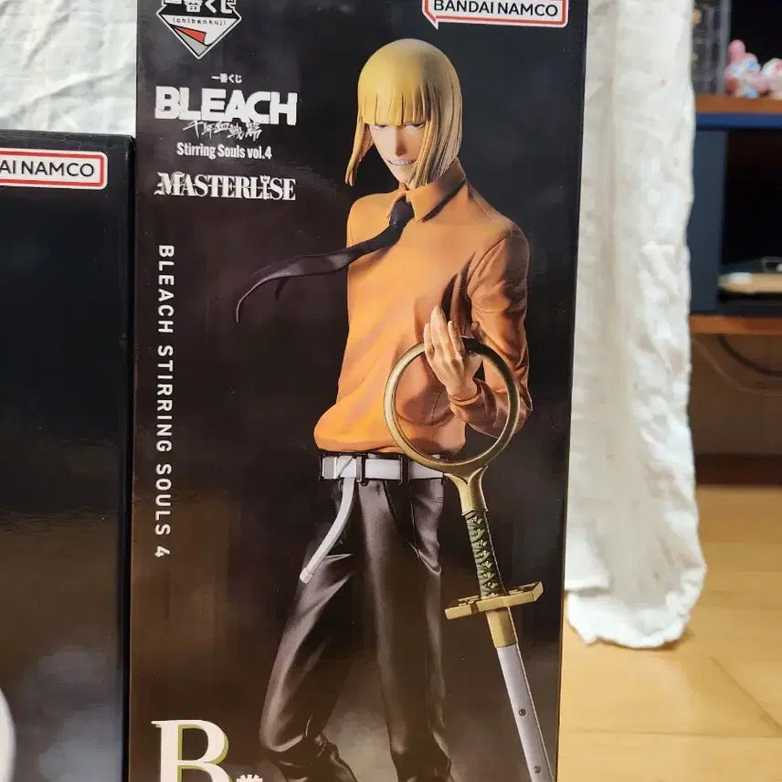 [BUNJANG] Bleach Stirring Souls Masterise Figure Set (Ichimaru Gin, Aizen Sousuke) / (택포31) 블리치  피규어 마스터라이즈 세트 라원 B상