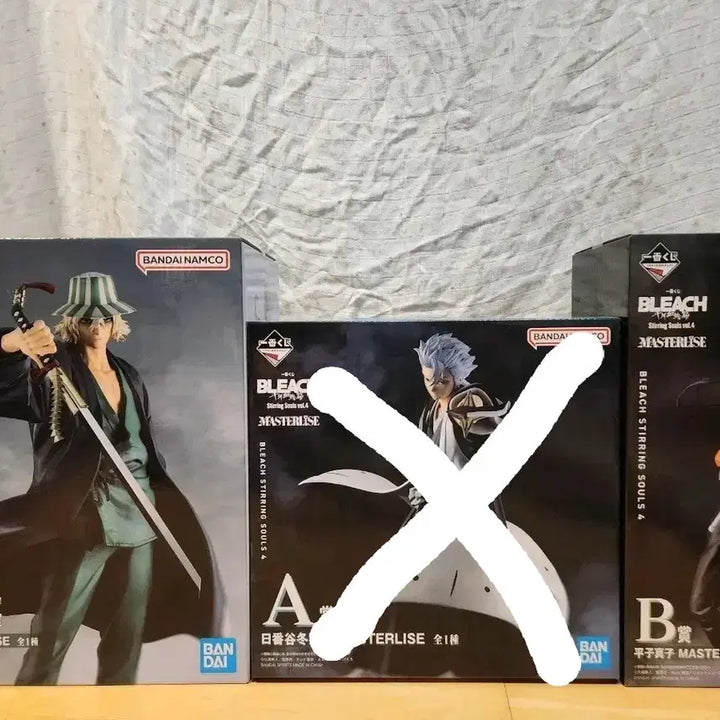 [BUNJANG] Bleach Stirring Souls Masterise Figure Set (Ichimaru Gin, Aizen Sousuke) / (택포33) 블리치 라원 B상 우라하라 신지