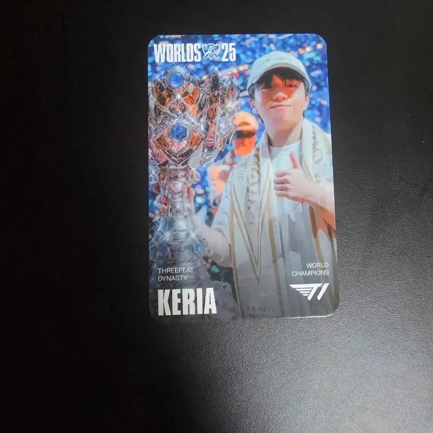 [BUNJANG] T1 Keria World Champion Photocard (MSI Fan Festa) / T1 케리아 월즈 + T1 SOOP 단체 포토카드