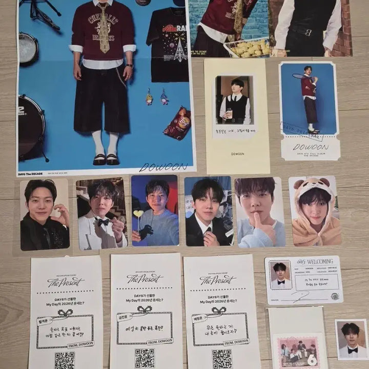 [BUNJANG] Day6 Dowoon The Decade Bundle Set Photocard / 데이식스 도운 더데케이드, 포카 일괄