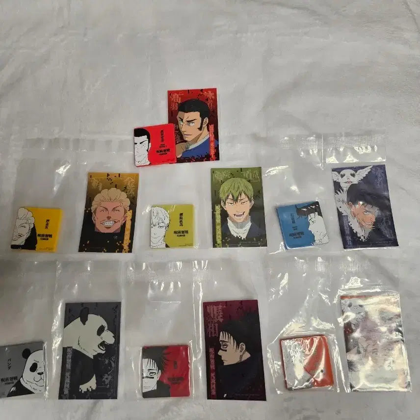 [BUNJANG] Jujutsu Kaisen Cursed Play Magnet Sticker Bundle Set / 주술회전 사멸회유 마그넷 스티커 일괄