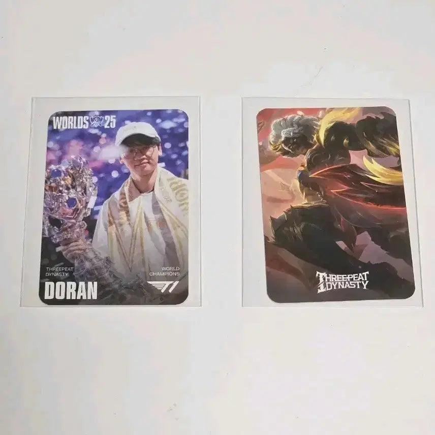 [BUNJANG] MSI Pen Festa 2025 Worlds Winner Doran Photocard (Ambesa) / msi 펜페스타 25 월즈 우승 포카 도란 (암베사)
