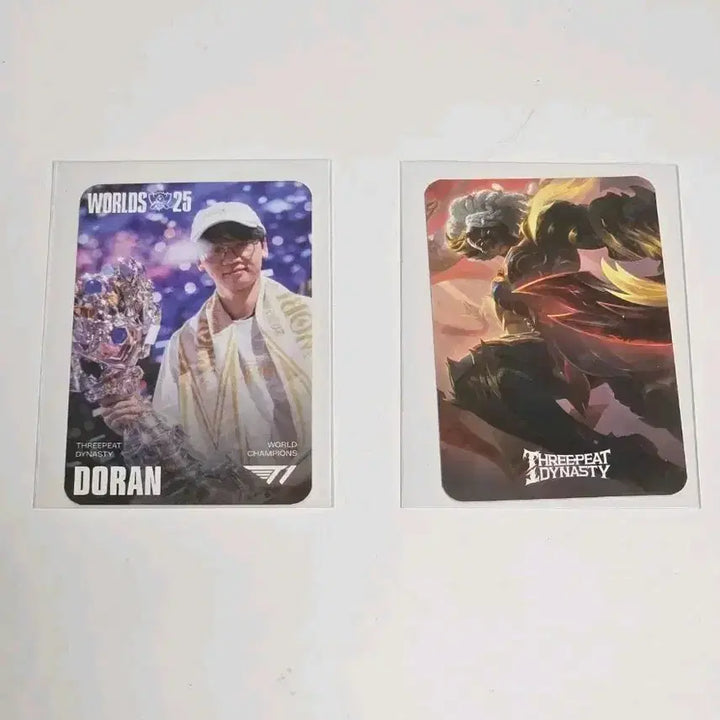 [BUNJANG] MSI Pen Festa 2025 Worlds Winner Doran Photocard (Ambesa) / msi 펜페스타 25 월즈 우승 포카 도란 (암베사)