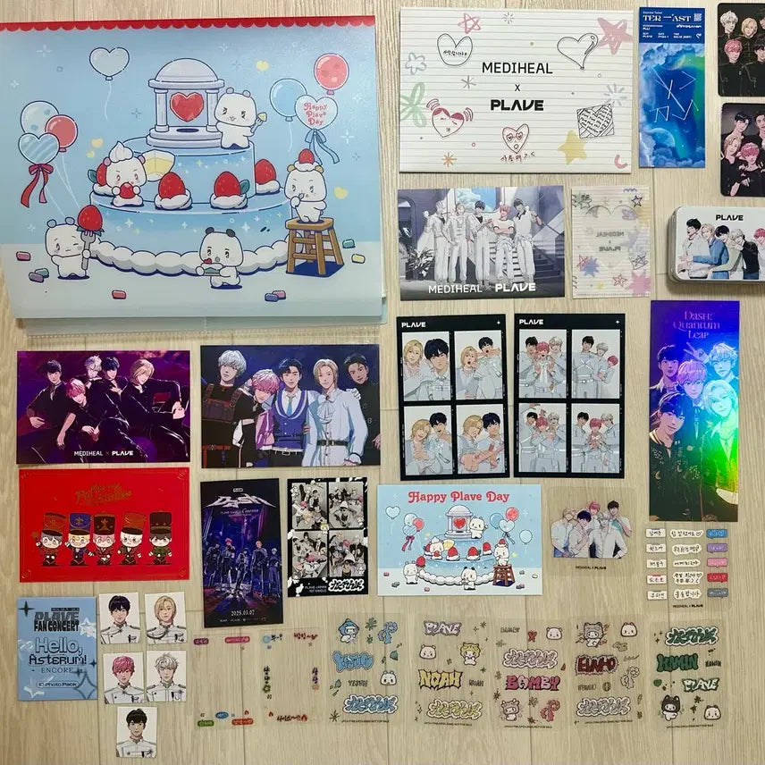 [BUNJANG] PLAVE Official Goods &amp; POBs Bundle Set / 플레이브 공굿 및 각종 특전 일괄판매
