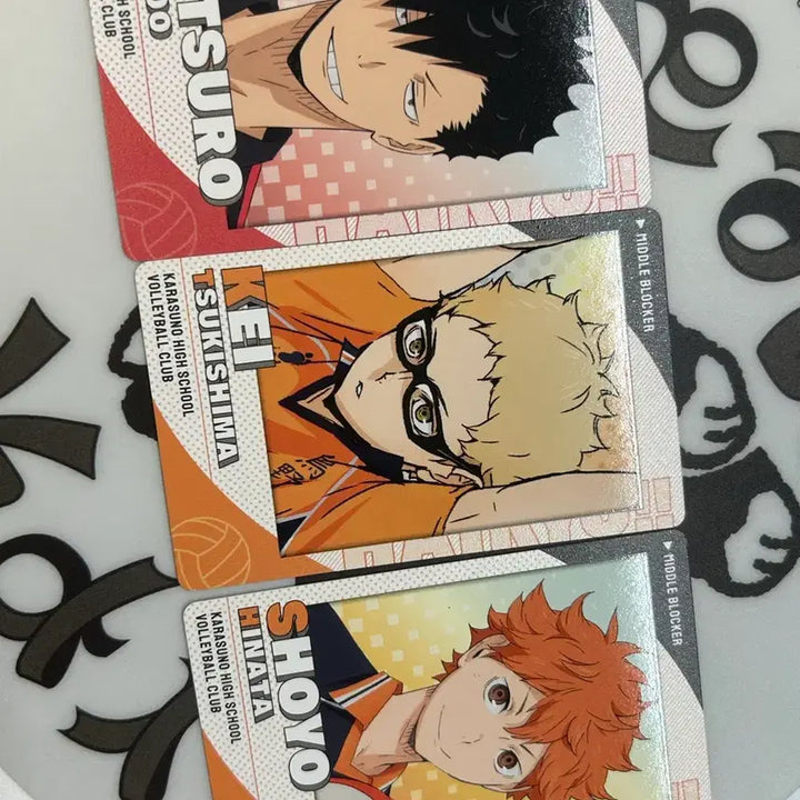 [BUNJANG] Haikyuu!! Snap My Card Hinata Kageyama Tsukishima / 하이큐 스냅 마이드 파샤 카드 히나타 쿠로오 츠키시마