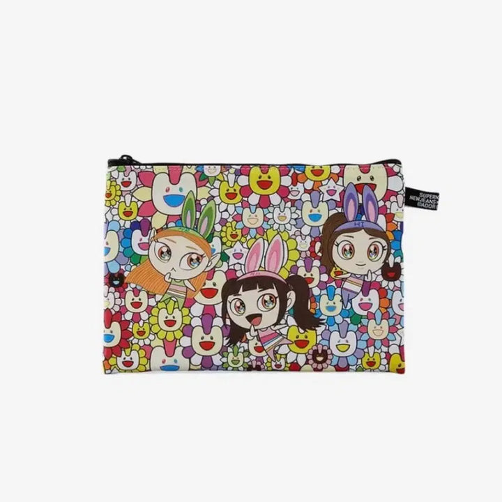 [BUNJANG] NewJeans x Takashi Murakami Pouch / 뉴진스x무라카미 다카시 파우치