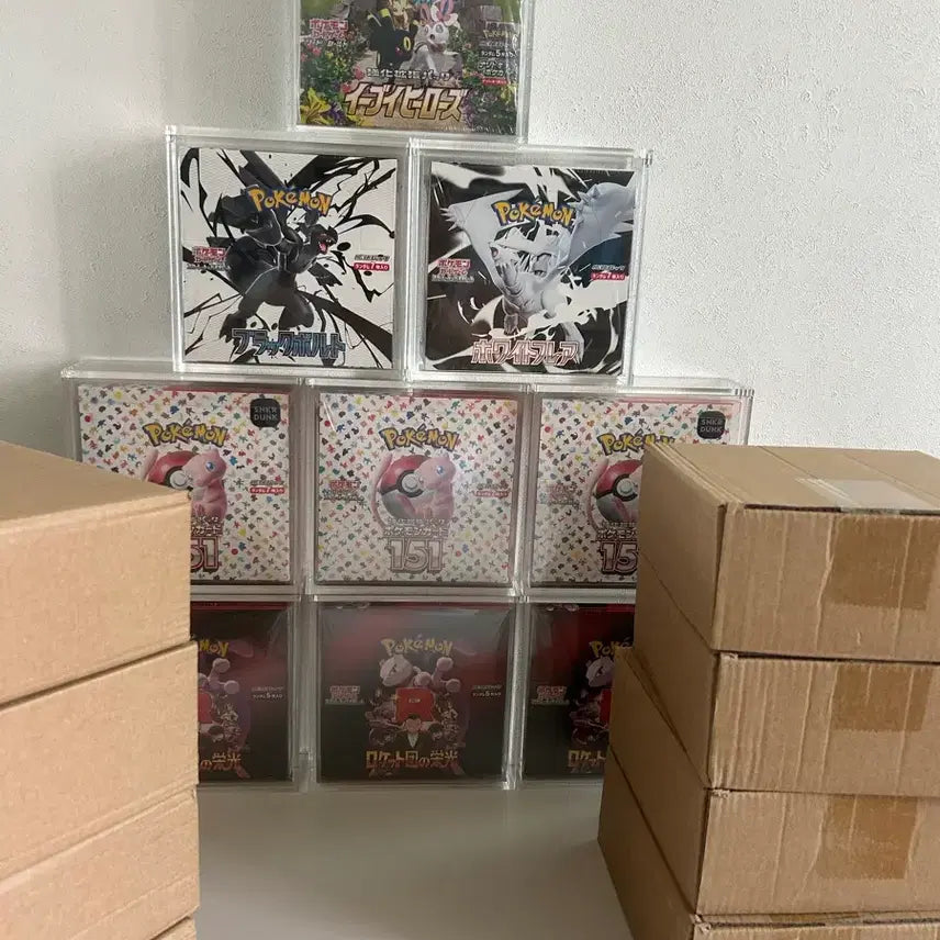 [BUNJANG] Pokemon Expansion Pack Acrylic Display Box (Japanese Edition) / 일판 포켓몬확장팩 아크릴박스