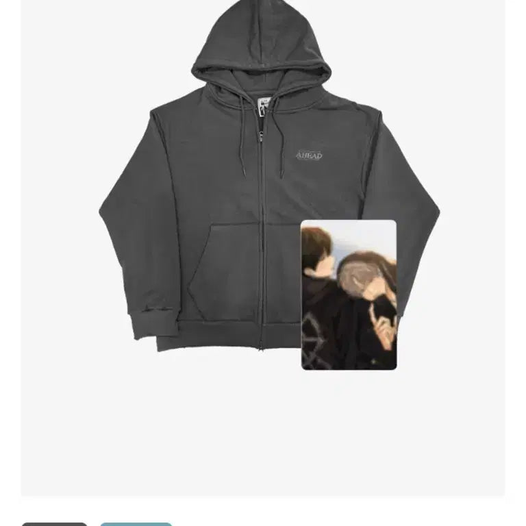 [BUNJANG] Stage Behind Play Club Hoodie + Photocard (Unsealed) / 스테이지 비하인드 연극부 후드집업 + 포토카드 미개봉