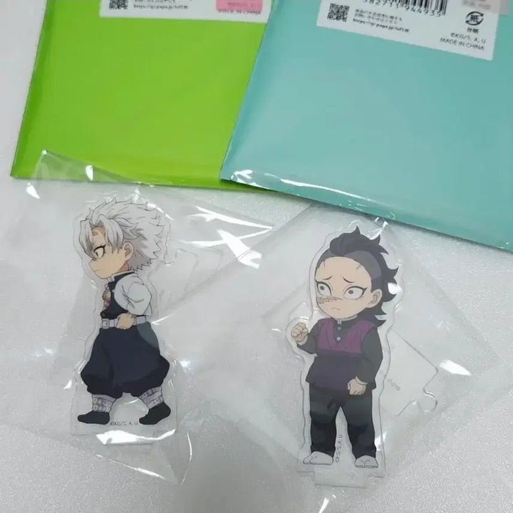 [BUNJANG] Demon Slayer Sanemi Genya Connected Acrylic Stand Bundle Set / 귀멸의칼날 연결 아크릴 사네미 겐야 일괄
