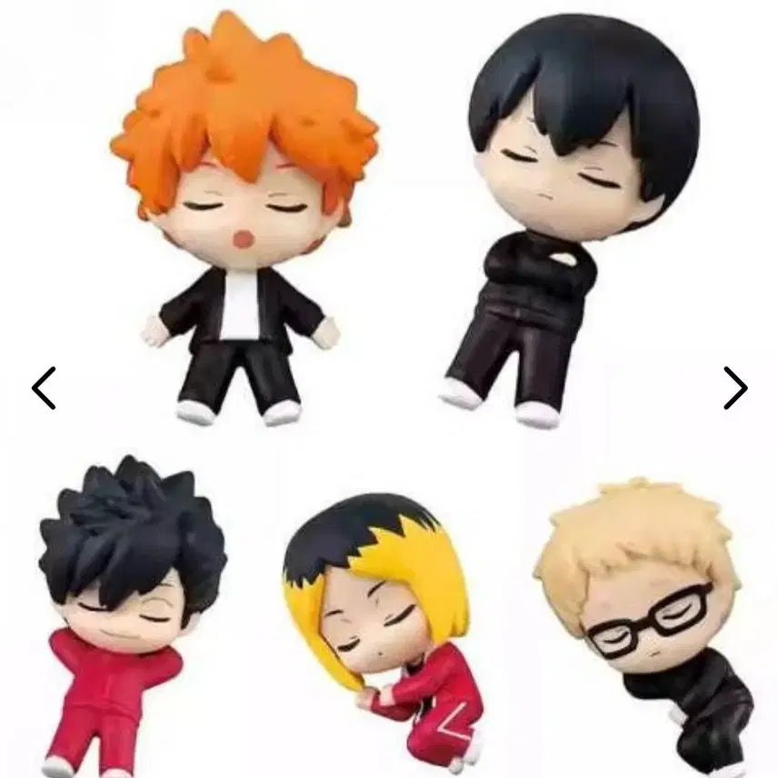 [BUNJANG] Haikyuu!! Nemurasetai Vol. 1 5-Character Bundle Set / [일괄] 하이큐 네무라세타이 1탄 5종