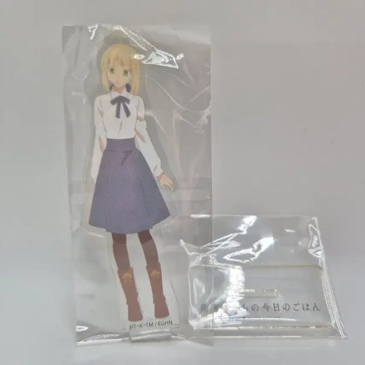 [BUNJANG] Fate Emiya-san Chi no Kyou no Gohan Acrylic Stand Saber / 세이버 아르토리아 알트리아 아크릴 스탠드 페이트 스테이 나이트 페스나 에미야 가의 오늘의 밥상 유포터블 카페 ufotable cafe